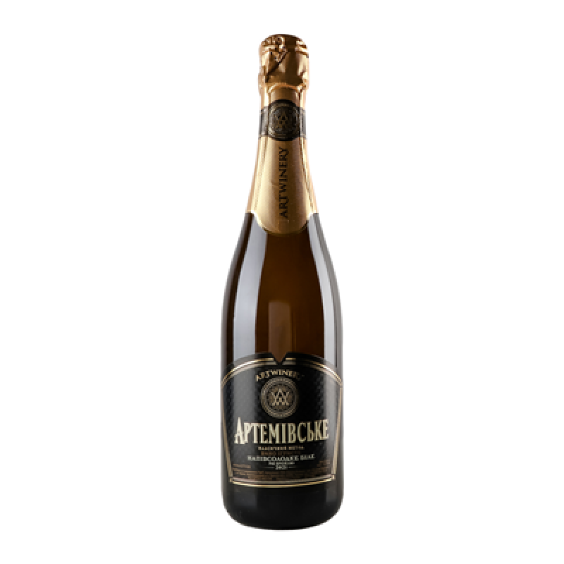 Вино ігристе Артемівське біле напівсолодке 10-13.5% 0.75л