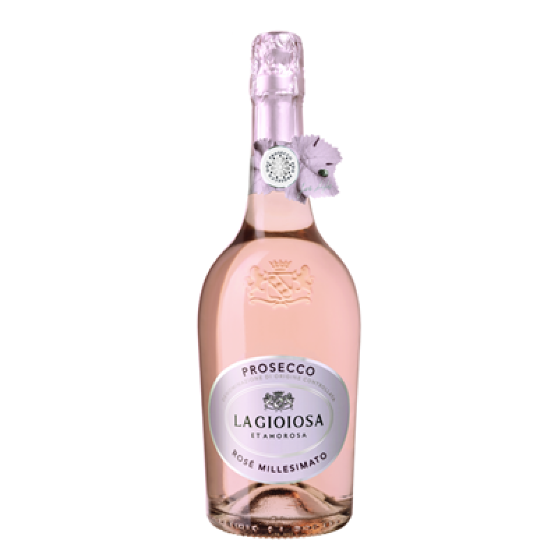 Вино La Gioiosa Prosecco Rose` Millesimato Brut рожеве 0,75л