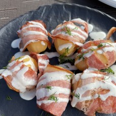 Картопля в беконі