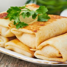 Млинці з моцарелою