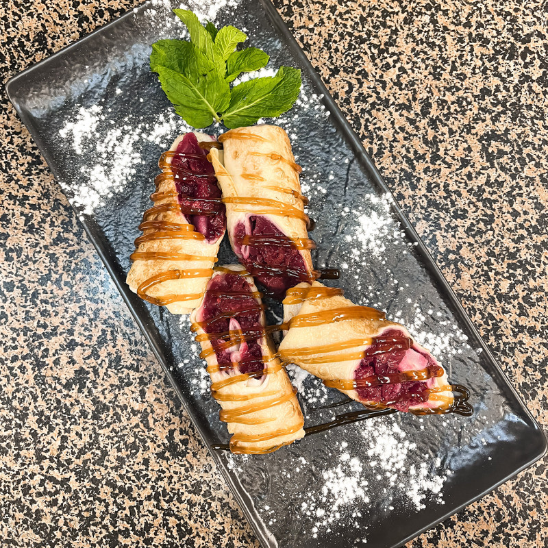 Млинці з вишнею